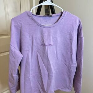 Lavender Long Sleeve Top